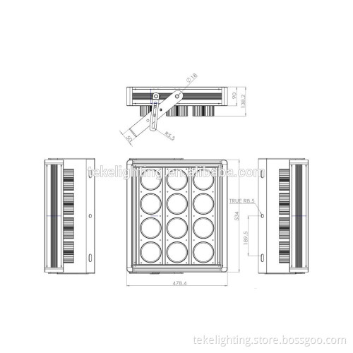 500W 1000Watt 1500W 4000Watt LED Flood Light